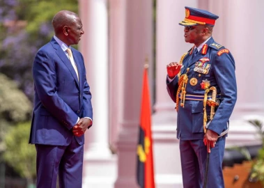 General Ogolla as CDF is the one appointment I am most proud of - Ruto