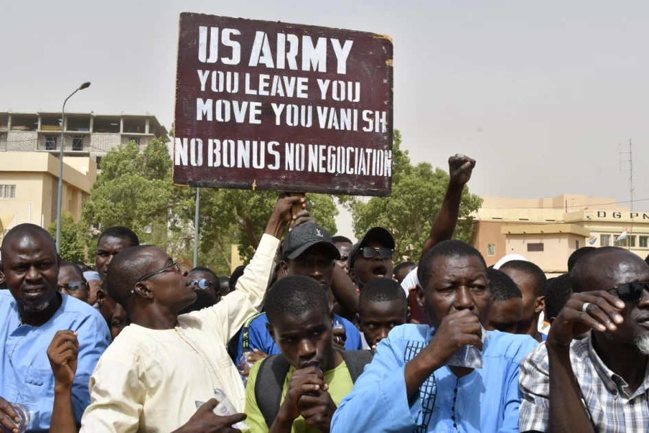 Hundreds in Niger tell US troops to go home