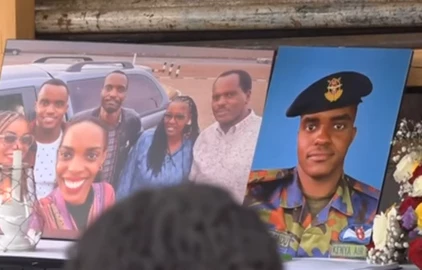 Major George Magondu: Family mourns 29-year-old pilot of ill-fated military helicopter