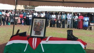 Rose Nyawira: Sergeant in KDF chopper crash buried in Kirinyaga