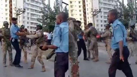 KDF vows action against soldiers caught on video assaulting police officers in Likoni