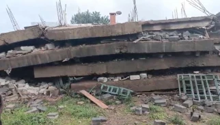 Police launch hunt for owner of building that collapsed killing woman in Kirinyaga