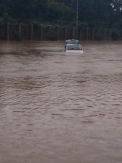  Section of Thika Superhighway closed due to flooding