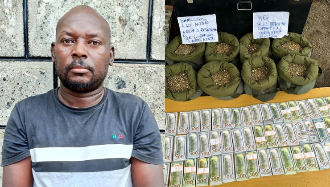 Man arrested for conning foreigner over Ksh.800M in fake gold deal