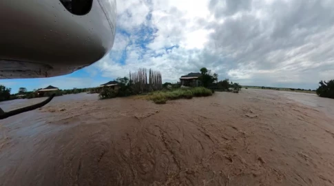 Tourist lodges destroyed by floodwaters in Maasai Mara begin clean-up, repair efforts