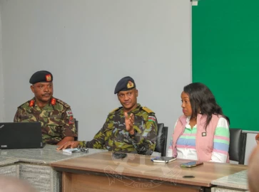 CDF General Charles Kahariri assesses Mai Mahiu search, recovery efforts