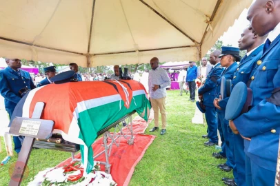 KDF chopper crash: Sergeant Cliphonce Omondi buried amid demands for answers