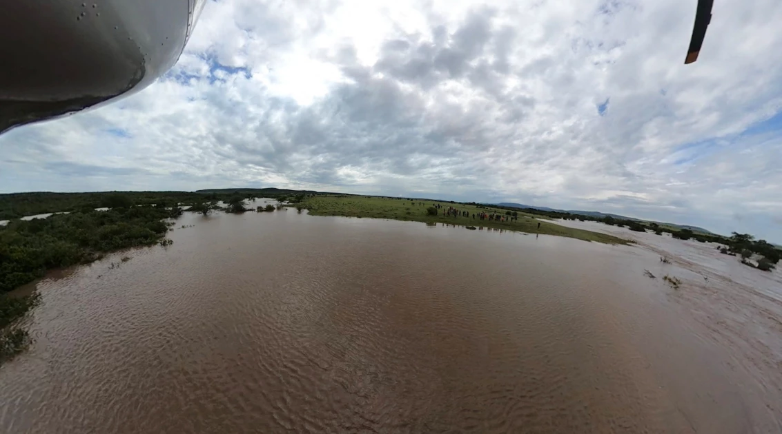 74-year-old man stranded on flooded River Athi island for seven days finally rescued