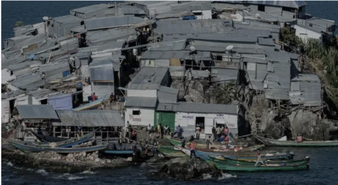 Water levels are rising: Fishermen are losing landing areas on Migingo island