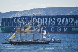 Olympic flame to arrive on French soil