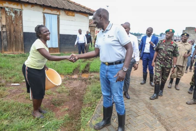 Appreciate Ruto's Ksh.10K donation to flood victims - Senator Nyutu, MP Lotee say