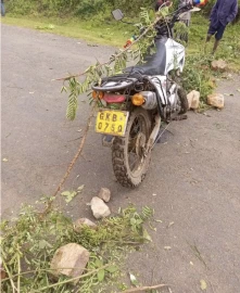 Angry residents grab chief’s motorbike, use it in village demos