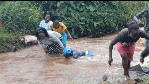 Kirinyaga: Learners face trouble resuming school after Kiwe bridge collapse