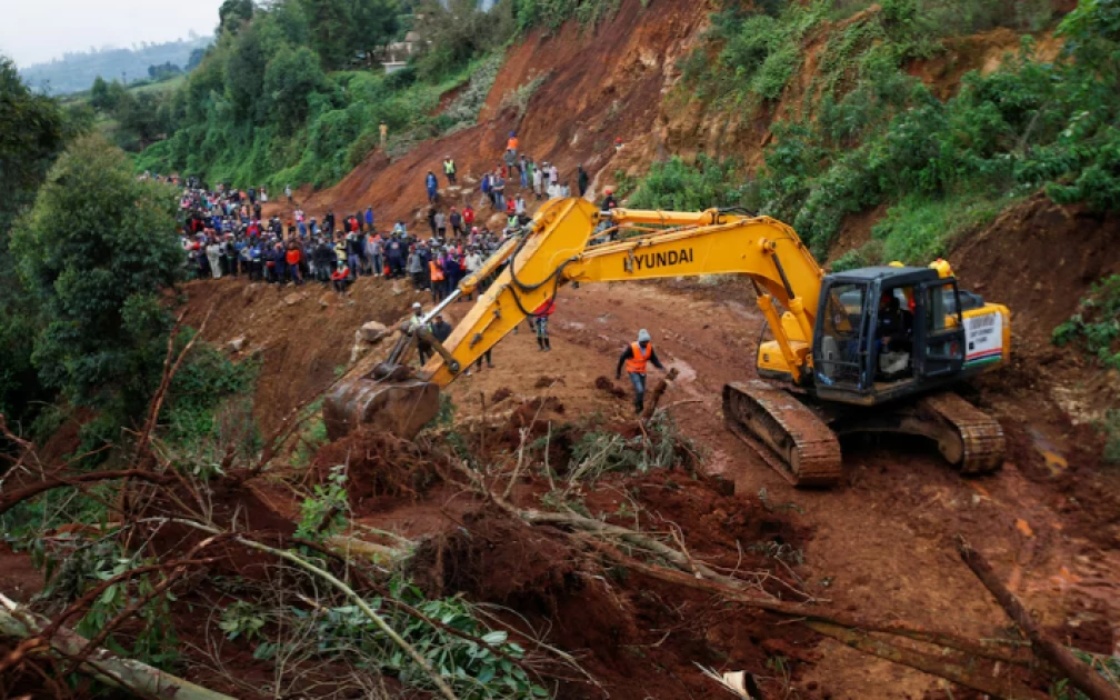 Kimende landslide: At least five missing as search continues