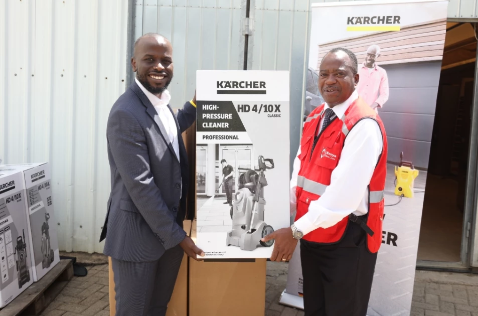 Cleaning equipment manufacturer Kärcher donates machines for flood victims