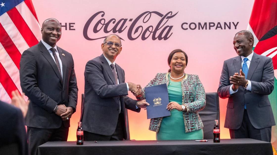 Kenya inks Ksh.22.8B deal with Coca-Cola in five-year investment plan 