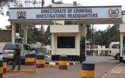 Senior police officer arrested as DCI probes theft of vehicle parts at police station in Kisii