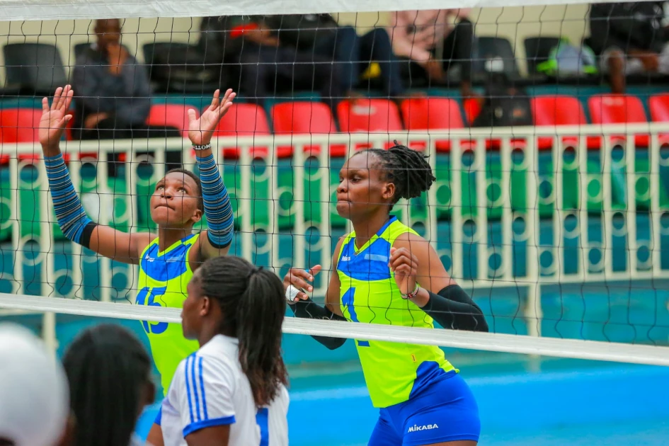 KCB women’s volleyball team fired-up for league third leg