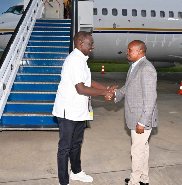 President Ruto jets back after 4-day U.S State visit