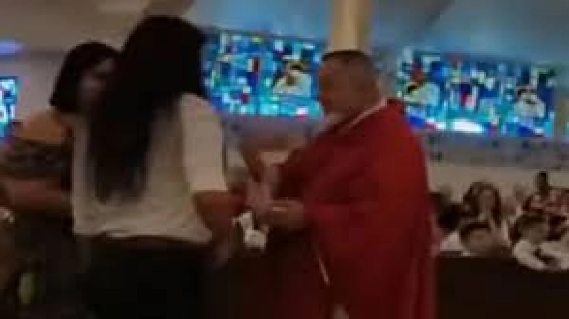 Woman bitten by Catholic priest during communion