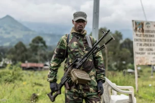 South African soldier killed, 13 injured in clash with eastern Congo rebels