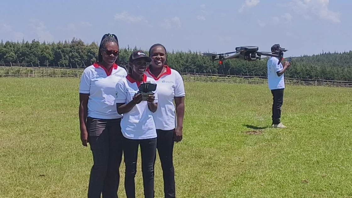 Youth group utilises drone technology in water tower restoration