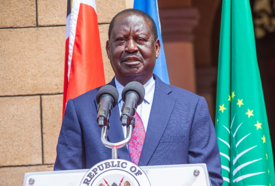 Raila slams gov't over killings of protesters, denies presence of goons 