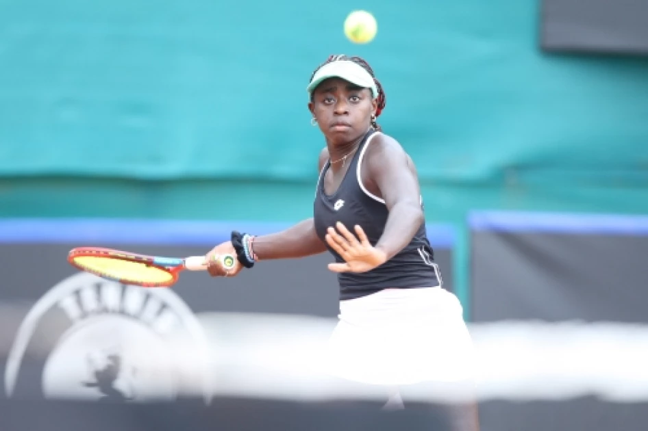 Angela Okutoyi leads Team Kenya at Billie Jean King Cup Angela Okutoyi leads Team Kenya at Billie Jean King Cup
