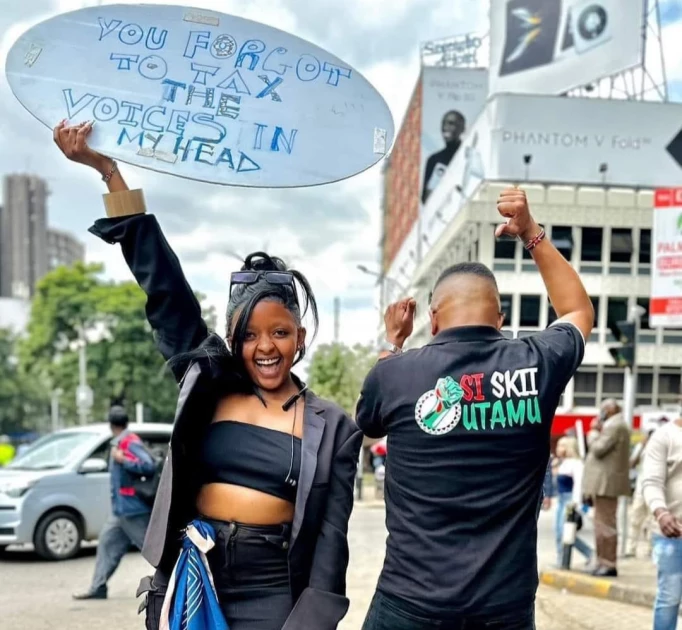 #OccupyParliament: Inside the protest where Kenya's Gen Z brought some sparkle and swag