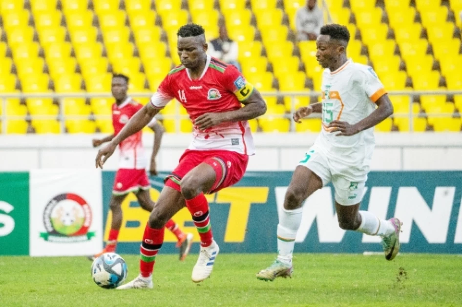 Unlucky Harambee Stars fall to Gabon despite late resurgence  ‎