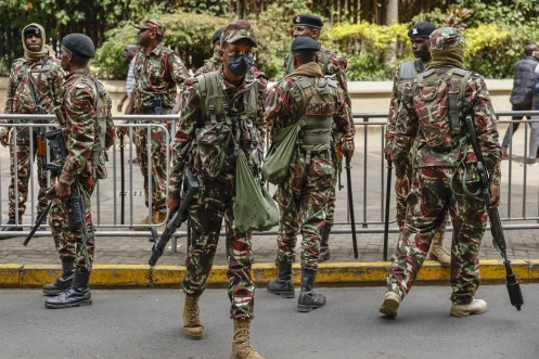 'This is not a military installation':  MP demands withdrawal of police surrounding Parliament amid Finance Bill debate