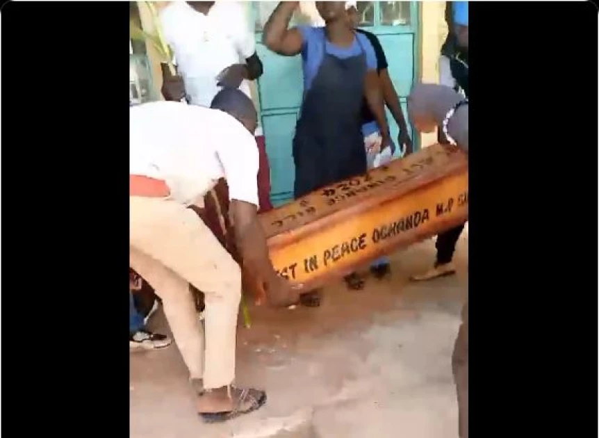 Drama in Bondo and Msambweni as youth carry coffin to MP's office for voting 'Yes' on Finance Bill