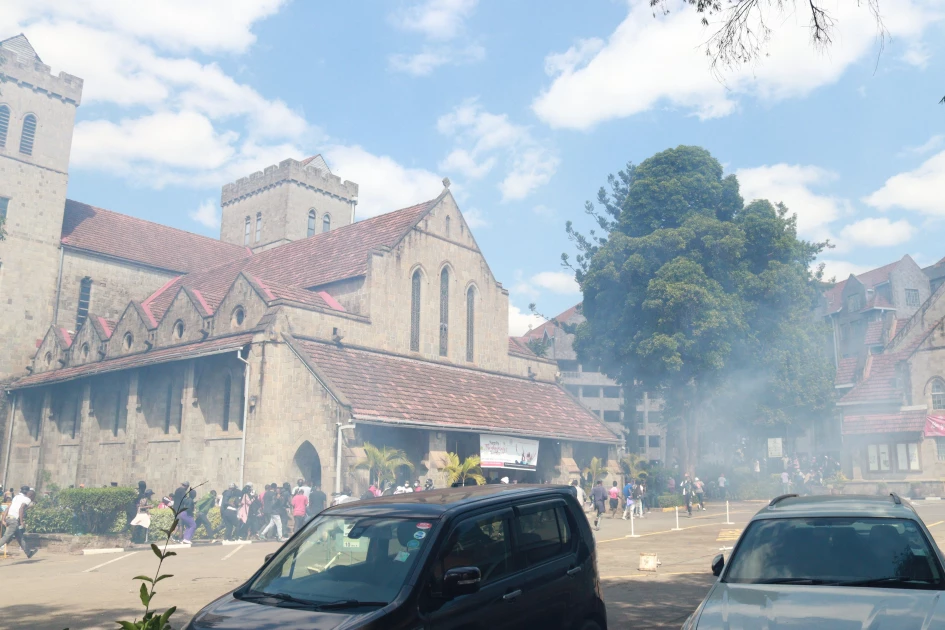 All Saints Cathedral condemns police teargas assault during Finance Bill protests