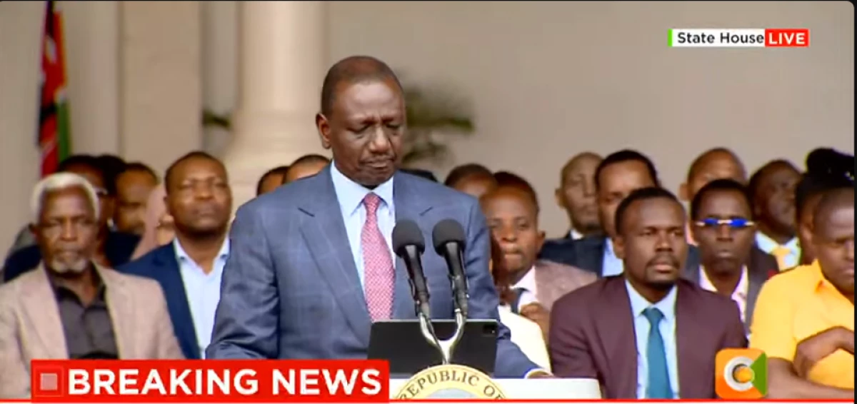 President Ruto says he won't sign Finance Bill 2024 after public pressure