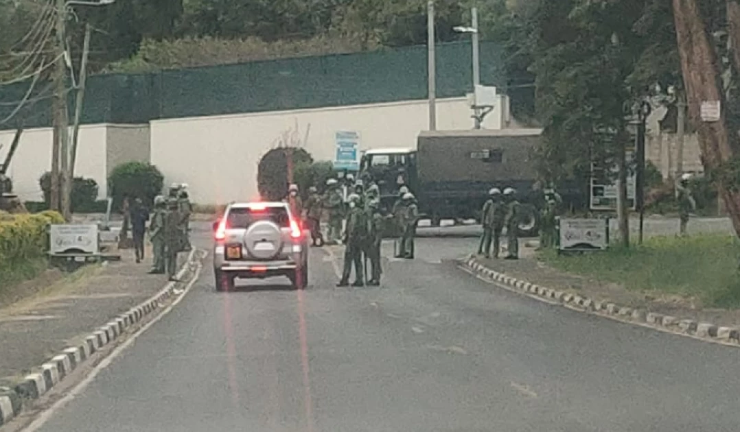 Roads to State House sealed off, heavy security deployed ahead youth protests in Nairobi