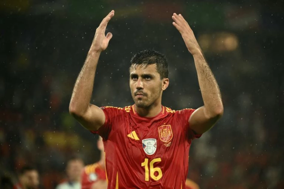 Spain's 'computer' Rodri finally in charge at Euro 2024