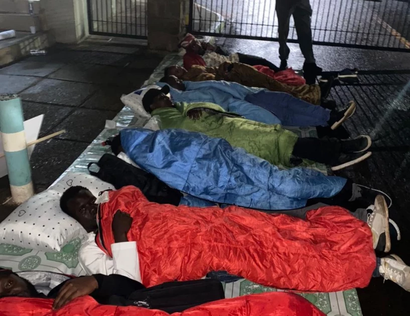 ‘Occupy MoH’: Medics camp outside Afya House at night to protest intern posting