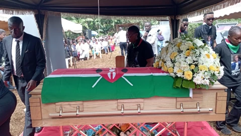 David Chege: Protester shot dead outside parliament laid to rest in Gatundu