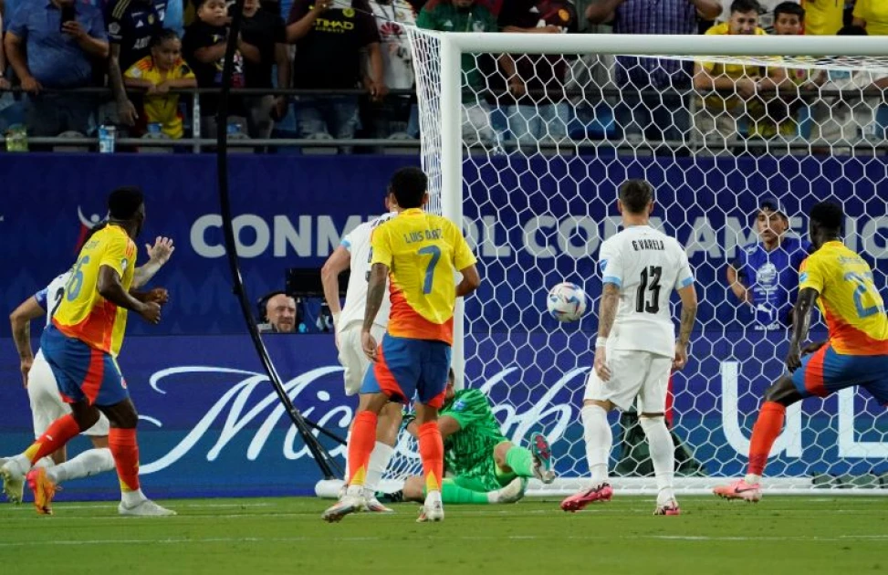 Colombia defeat Uruguay 1-0 to reach Copa America final