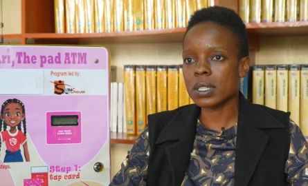 Period Poverty- NGO uses ATM to dispense sanitary pads to students.