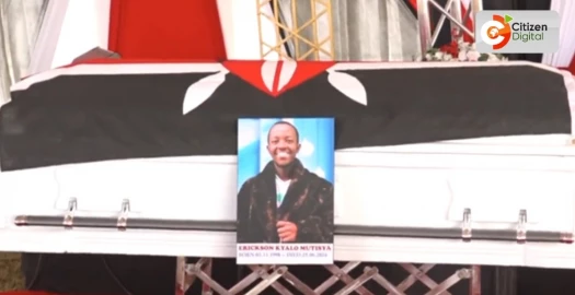 Protester killed during finance bill demos laid to rest in Machakos