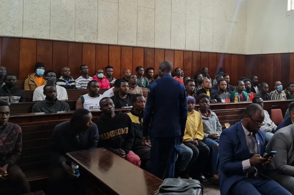 Over 100 protesters arrested in Nairobi CBD charged with being drunk and disorderly