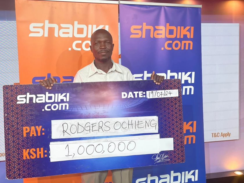 Rodgers Ochieng bags 'Shikisha Milli Na Euros' Sh. 1M grand prize