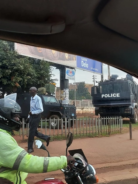 Uganda police out in force ahead of anti-graft rally