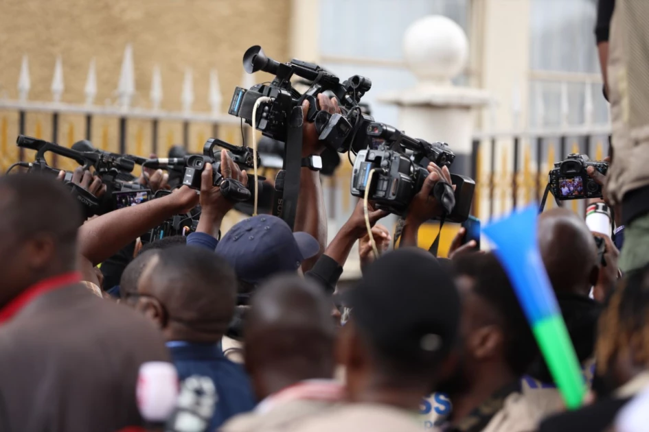 Journalists in Kenya protest attacks on media freedoms