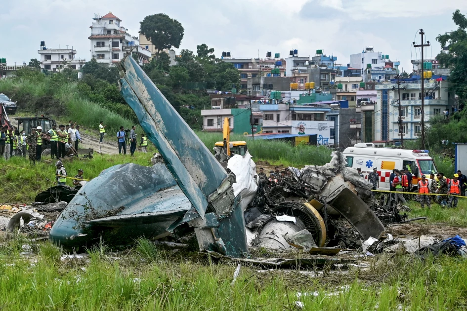 Plane crashes in Kathmandu with 18 dead, pilot sole survivor