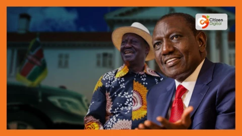 Another Handshake as Raila returns in President Ruto's gov't