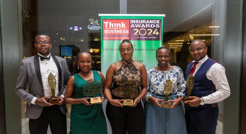Sidian Bank Bancassurance honoured at the Think Business Insurance Awards 2024