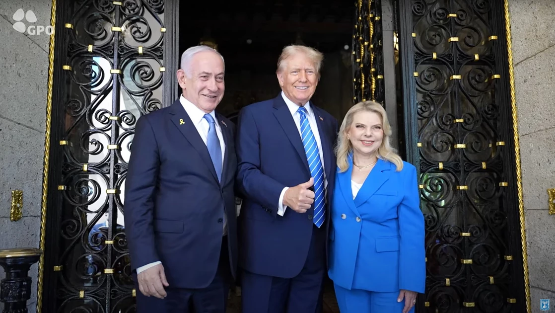 Trump slams rivals as he meets Netanyahu in Florida