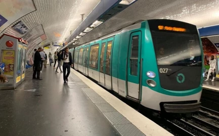 MATIVO NOTEBOOK:  Paris metro, symbol of the city of love